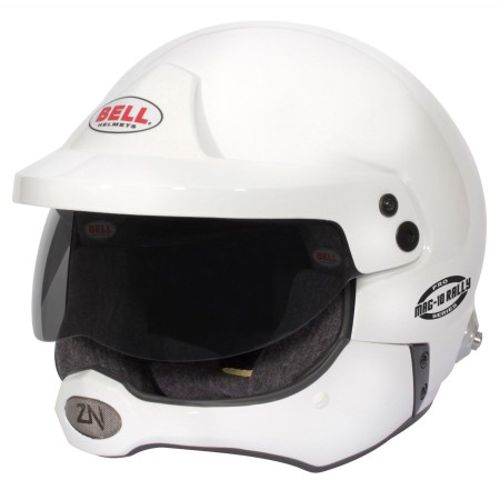 CASCO BELL MAG-10 RALLY PRO BLANCO (HANS) TALLA 58 FIA8859/SA2020