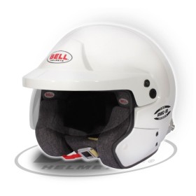 CASCO BELL MAG-10 BLANCO (HANS)TALLA 61+ FIA8859-2024/SA2020