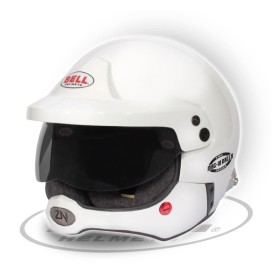 CASCO BELL MAG-10 RALLY SPORT BLANCO (HANS) TALLA XS(55-56) FIA8859-2024