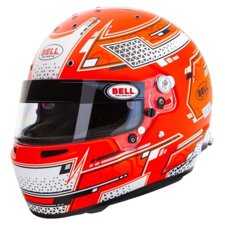 CASCO BELL RS7 STAMINA ROJO (HANS) TALLA 56 FIA8859/SA2020