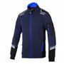 CHAQUETA SPARCO CON CREMALLERA TECH TALLA S AZUL MARINO/AZUL