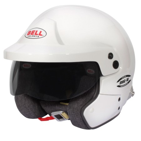 CASCO BELL MAG-10 BLANCO (HANS) TALLA 55 FIA8859/SA2020