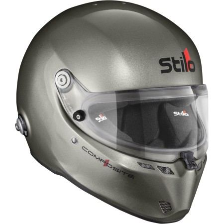CASCO STILO ST6FN COMPOSITE TITANIO - FIA8859-24 SA2020 +HANS TALLA 58
