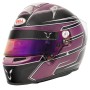 CASCO BELL KC7-CMR LEWIS HAMILTON KARTING NEGRO/MORADO TALLA 55 CMR2016