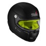CASCO STILO ST5 CMR NEGRO MATE INTERIOR AMARILLO KARTING TALLA 54
