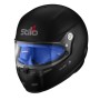 CASCO STILO ST5 CMR NEGRO MATE INTERIOR AZUL KARTING TALLA 55