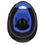 CASCO STILO ST5 CMR NEGRO MATE INTERIOR AZUL KARTING TALLA 55