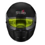 CASCO STILO ST5 CMR NEGRO MATE INTERIOR AMARILLO KARTING TALLA 55