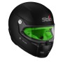 CASCO STILO ST5 CMR NEGRO MATE INTERIOR VERDE KARTING TALLA 57