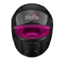 CASCO STILO ST5 CMR NEGRO MATE INTERIOR ROSA KARTING TALLA 57