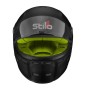 CASCO STILO ST5 CMR NEGRO MATE INTERIOR AMARILLO KARTING TALLA 57