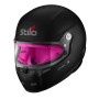 CASCO STILO ST5 CMR NEGRO MATE INTERIOR ROSA KARTING TALLA 59