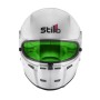 CASCO STILO ST5 CMR BLANCO INTERIOR VERDE KARTING TALLA 54