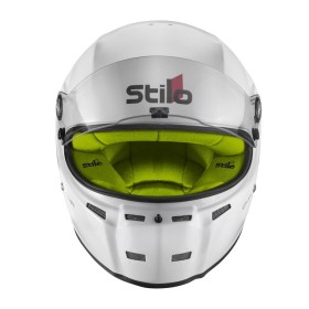 CASCO STILO ST5 CMR BLANCO INTERIOR AMARILLO KARTING TALLA 54