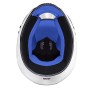 CASCO STILO ST5 CMR BLANCO INTERIOR AZUL KARTING TALLA 55