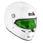 CASCO STILO ST5 CMR BLANCO INTERIOR VERDE KARTING TALLA 55