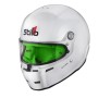 CASCO STILO ST5 CMR BLANCO INTERIOR VERDE KARTING TALLA 56
