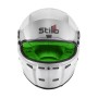 CASCO STILO ST5 CMR BLANCO INTERIOR VERDE KARTING TALLA 56