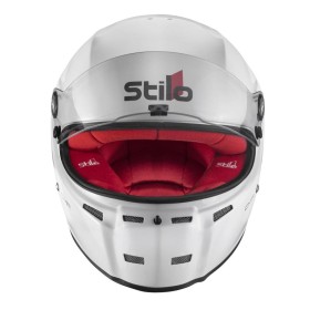 CASCO STILO ST5 CMR BLANCO INTERIOR ROJO KARTING TALLA 56