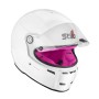 CASCO STILO ST5 CMR BLANCO INTERIOR ROSA KARTING TALLA 57
