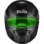 CASCO STILO ST5 CMR CARBONO INTERIOR VERDE KARTING TALLA 55