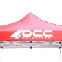 CARPA RACING 3X3M ACERO INOX ROJO 40MM 420 OXFORD