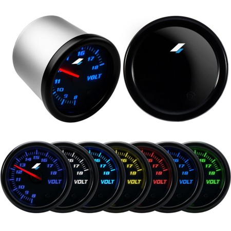 RELOJ OCC MOTORSPORT 52MM VOLTIMETRO