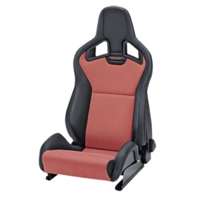 ASIENTO RECARO SPORTSTER CS AIRBAG CALEFACCION PIEL ARTIFICIAL NEGRO/DINAMICA ROJO PILOTO