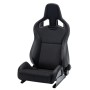 ASIENTO RECARO CROSS SPORTSTER CS AIRBAG PIEL ARTIFICIAL NEGRO/DINAMICA NEGRO PILOTO