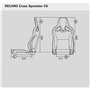 RECARO CROSS SPORTSTER CS AIRBAG PIEL ARTIFICIAL NEGRO COPILOTO