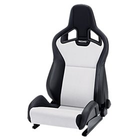 ASIENTO RECARO CROSS SPORTSTER CS AIRBAG CALEFACCION PIEL ARTIFICIAL NEGRO/DINAMICA GRIS COPILOTO