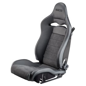 ASIENTO SPX SPARCO PIEL ALCANTARA NEGRO PILOTO