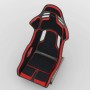 ASIENTO RECARO PODIUM ROJO/NEGRO ABE + FIA M COPILOTO