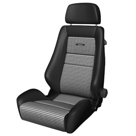 ASIENTO RECARO CLASSIC LINE LX PIEL NEGRO / PEPITA