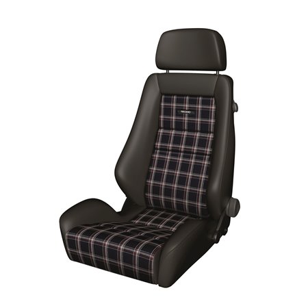 ASIENTO RECARO CLASSIC LINE LX PIEL NEGRO / CORD