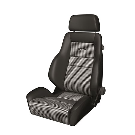 ASIENTO RECARO CLASSIC LINE LS PIEL NEGRO / PEPITA