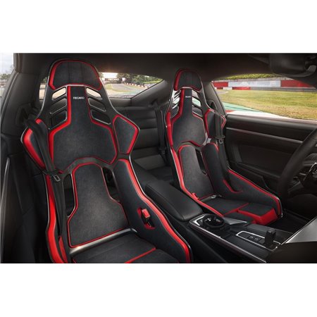 ASIENTO RECARO PODIUM NEGRO/ROJO ABE + FIA L COPILOTO