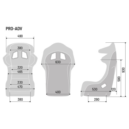 ASIENTO GAMING PRO ADV QRT