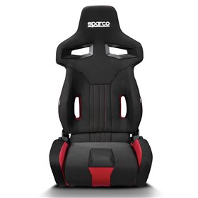 ASIENTO SPARCO R333 NEGRO/ROJO