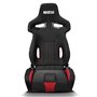 ASIENTO SPARCO R333 NEGRO/ROJO