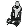 ASIENTO RECARO SPORT C 3DR CALEFACCION CUERO BLANCO/DINAMICA NEGRO PILOTO