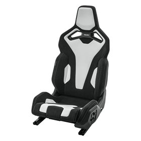 ASIENTO RECARO SPORT C 3DR AIRBAG CUERO BLANCO/DINAMICA NEGRO COPILOTO