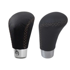 POMO PALANCA DE CAMBIOS PIEL COLOR NEGRO OCC MOTORSPORT