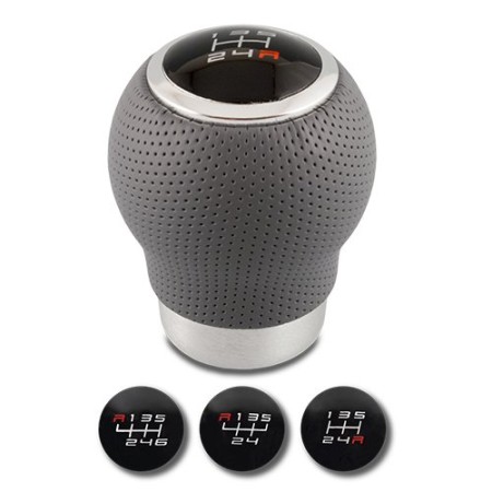 POMO *OEM CORTO PIEL GRIS GATILLO 27MM CS6 ANTI POM30166