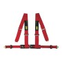 ARNES OMP OFFROAD 4 PUNTOS 3+2" SUJECCION MOSQUETON ECE 16-08 ROJO