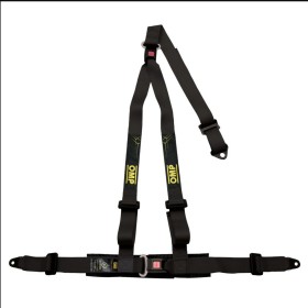 ARNES OMP STRADA 3 PUNTOS 2" SUJECCION TORNILLO ECE 16-08 NEGRO