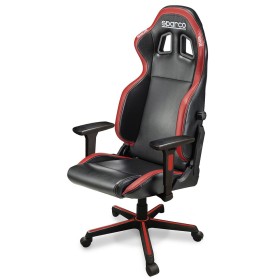 ICON SILLA GAMING/OFICINA  NEGRO/ROJO