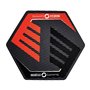 ALFOMBRA PARA SILLA GAIMING 110X97.5MM NEGRO/ROJO