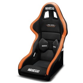 ASIENTO SPARCO PRO 2000 QRT GAMING NEGRO/NARANJA FLUOR