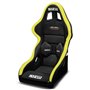 ASIENTO SPARCO PRO 2000 QRT GAMING NEGRO/AMARILLO FLUOR